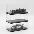 Caja Acrílica para Autos Escala 1:64 - 10.5 x 4.75 x 4.5 cm