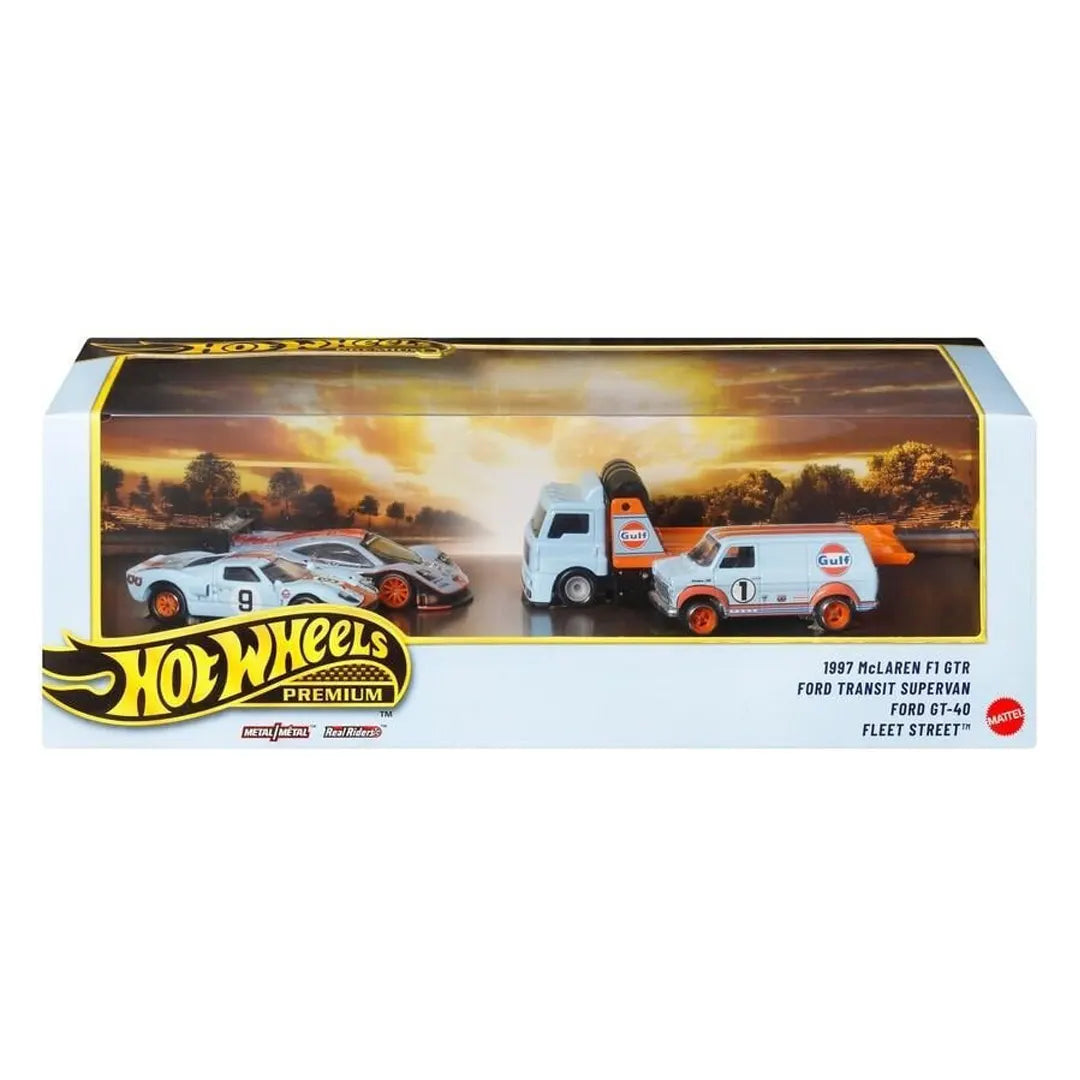 Premium Gulf Diorama Set - Diorama - Hot Wheels