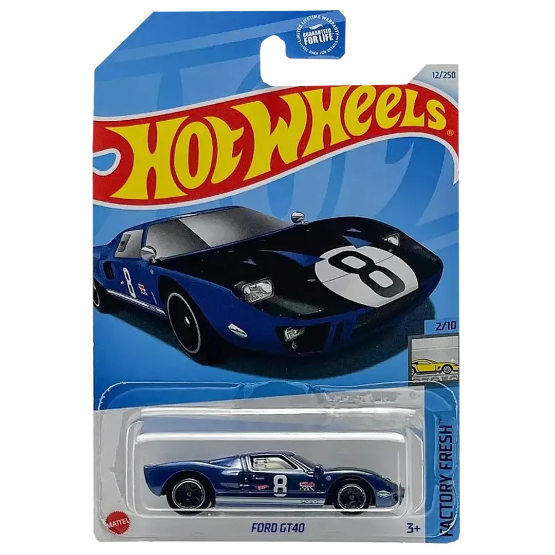 Ford Gt40 - Factory Fresh 2/10 - Hot Wheels