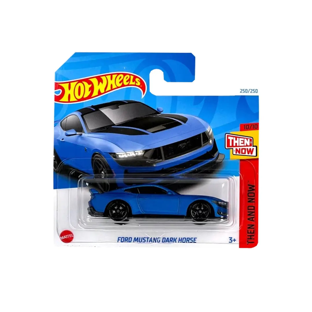 Ford Mustang Dark Horse - Then and Now 10/10 - Hot Wheels