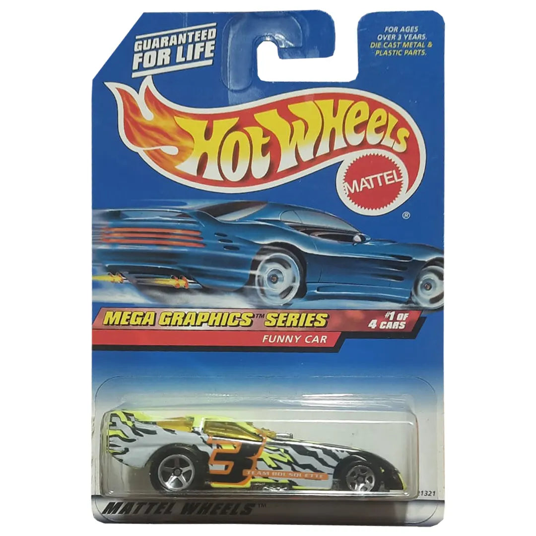 Funny Car - Mega Graphics Series 1/4 - Hot Wheels