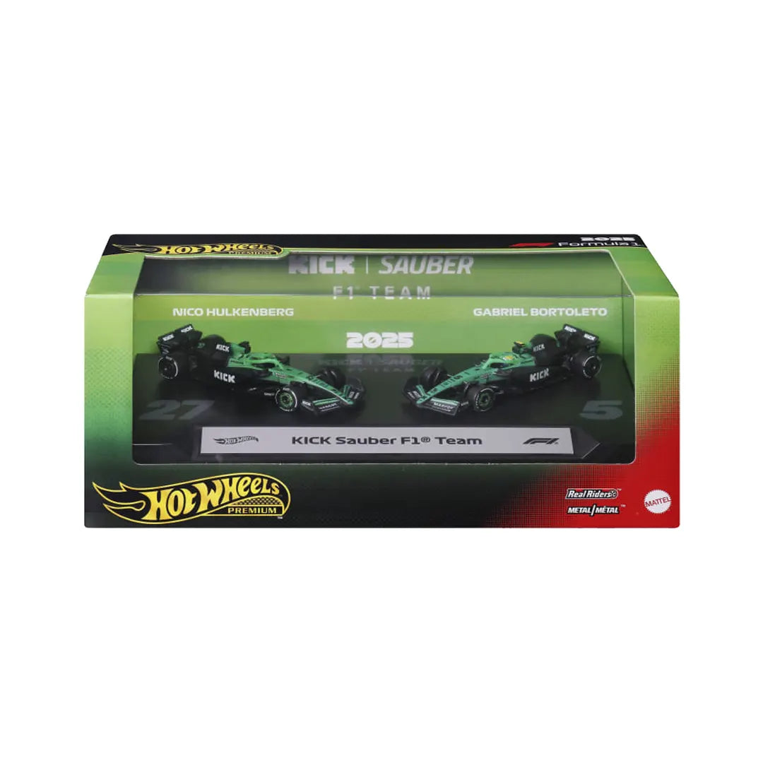 Diorama Kick Sauber F1 Team 2025 - Formula 1 - Hot Wheels