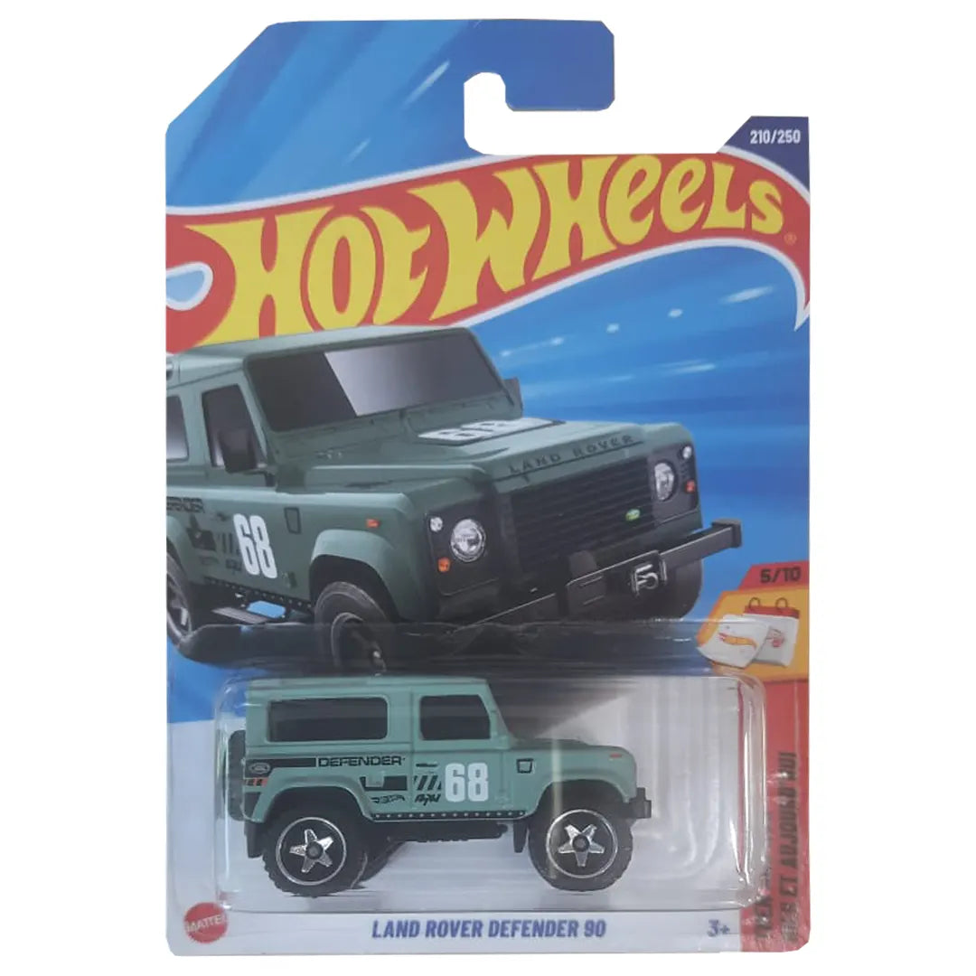 Land Rover Defender 90 - Then and Now 5/10 - Hot Wheels