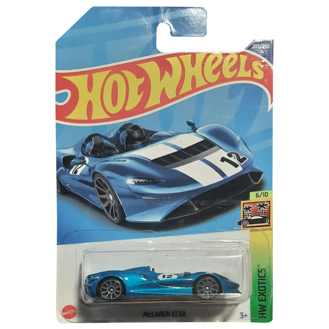 Mclaren Elva - Exotics 6/10 - Hot Wheels