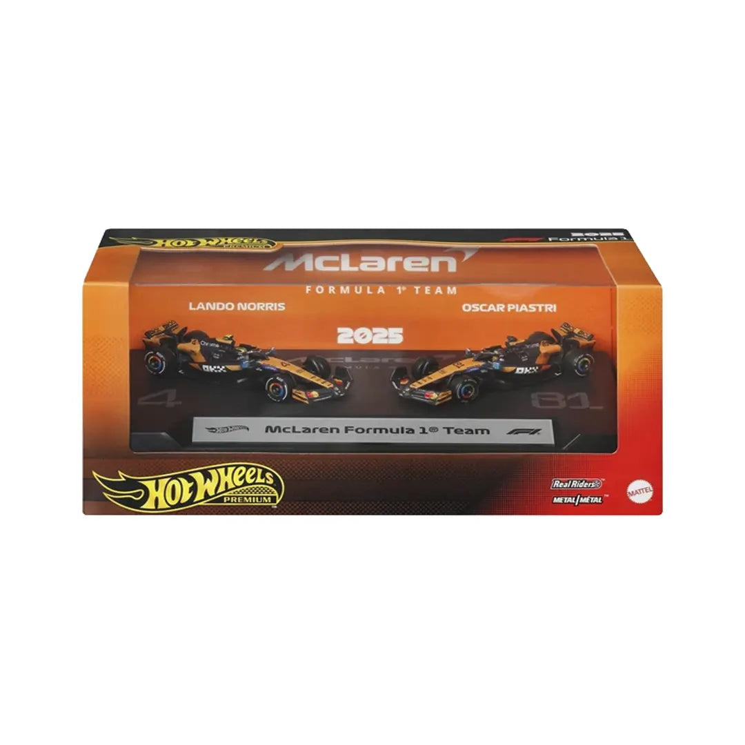 Diorama Mclaren Formula 1 Team 2025 - Formula 1 - Hot Wheels
