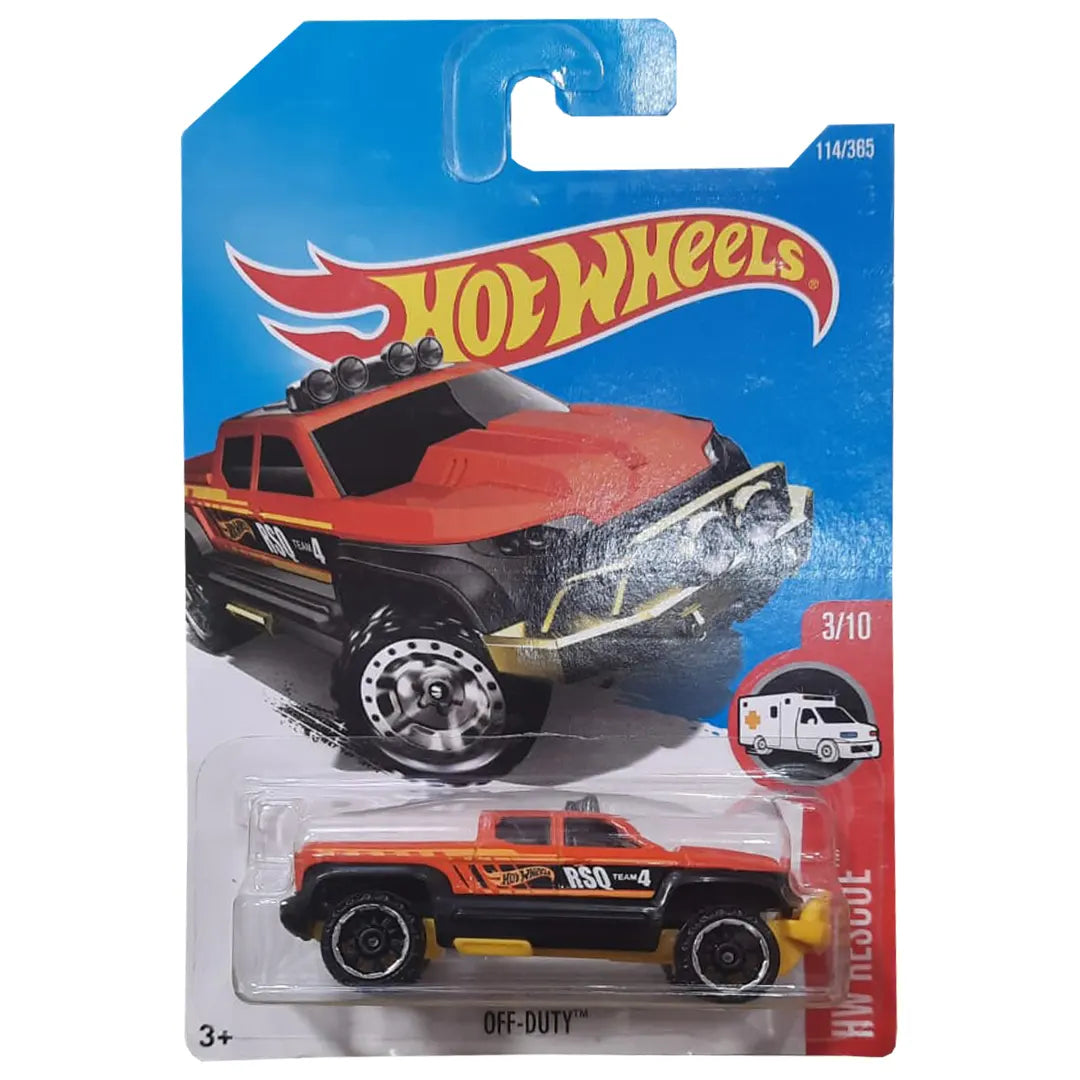 Off Duty - Rescue 3/10 - Hot Wheels