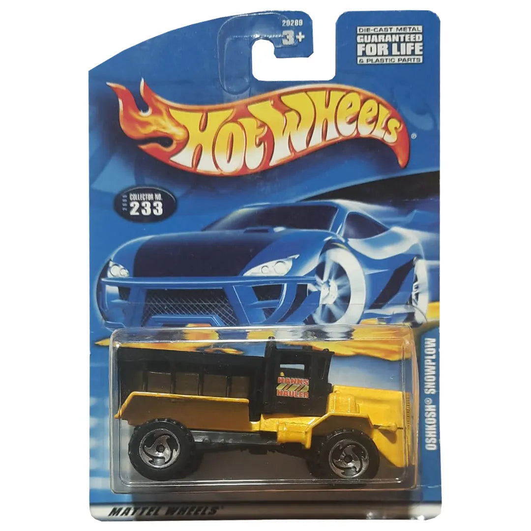 Oshkosh Snowplow - 2000 First Editions 233 - Hot Wheels