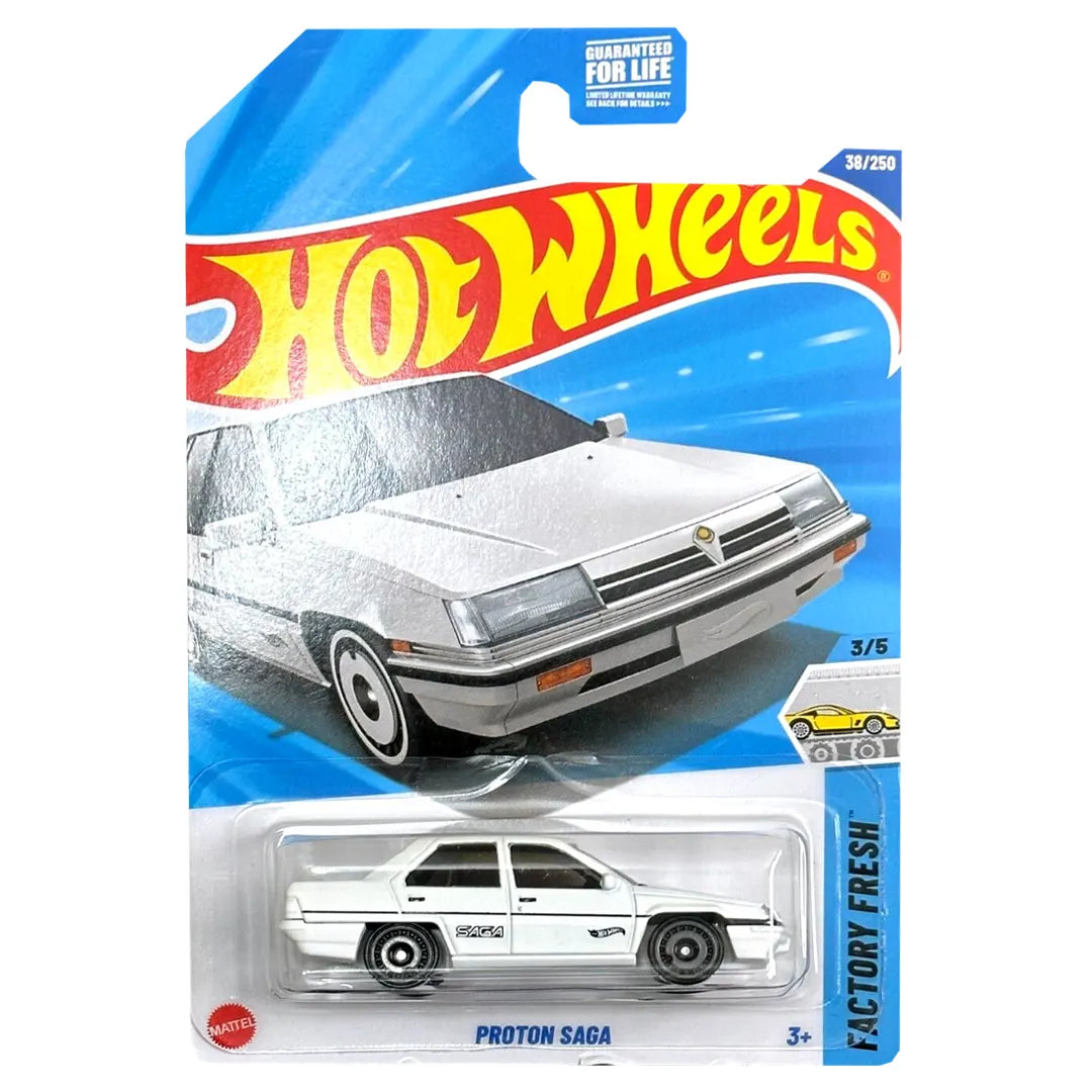 Proton Saga - Factory Fresh 3/5 - Hot Wheels