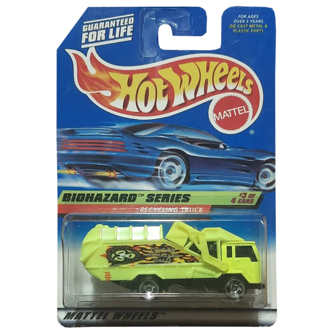 Recycling Truck - Biohazard Series 3/4 - Hot Wheels