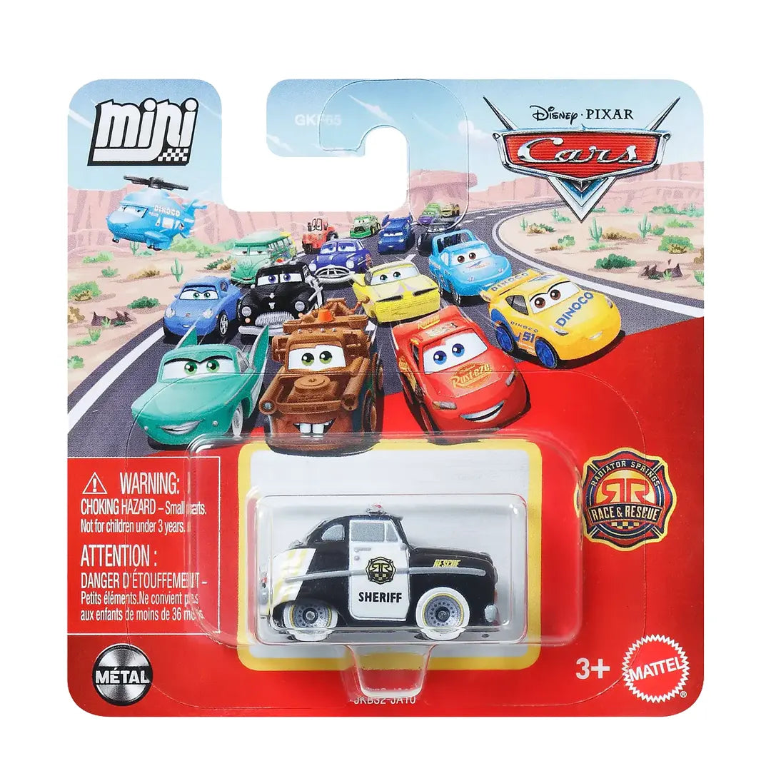 Sheriff - Mini Cars - Disney Pixar Cars
