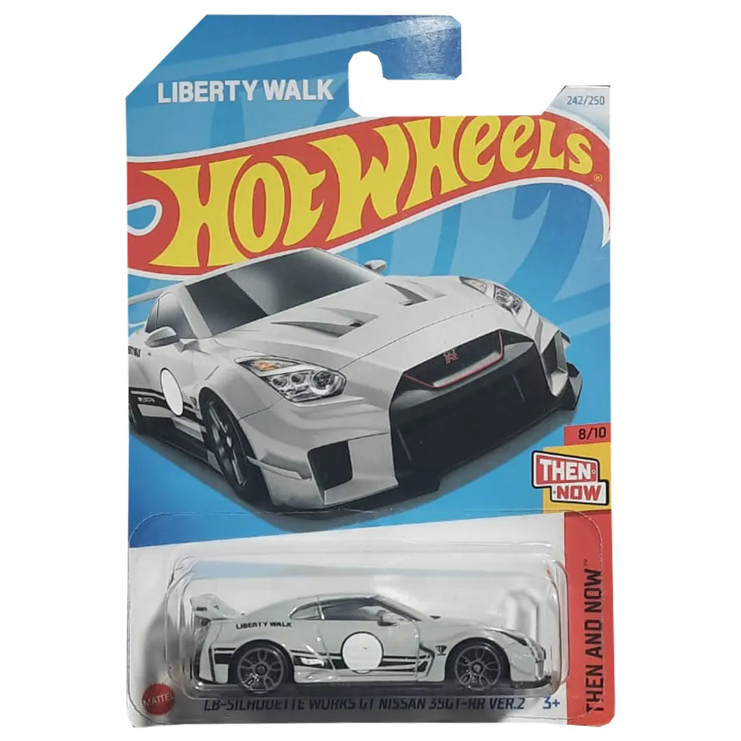 Lb Silhouette Works Gt Nissan 35 Gt-RR Ver 2 - Then and Now 8/10 - Hot Wheels
