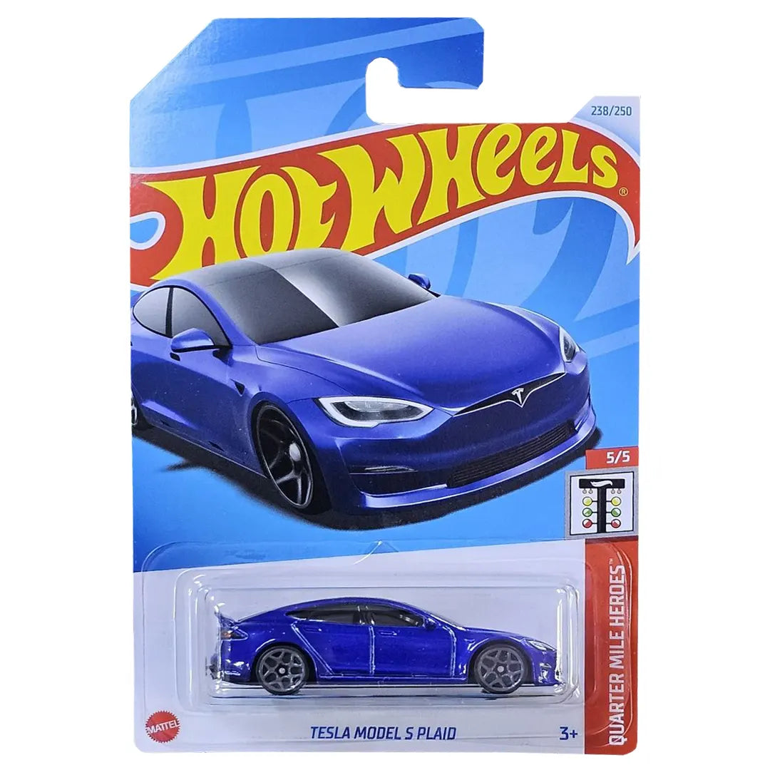 Tesla Model S Plaid - Quarter Mile Heroes 5/5 - Hot Wheels