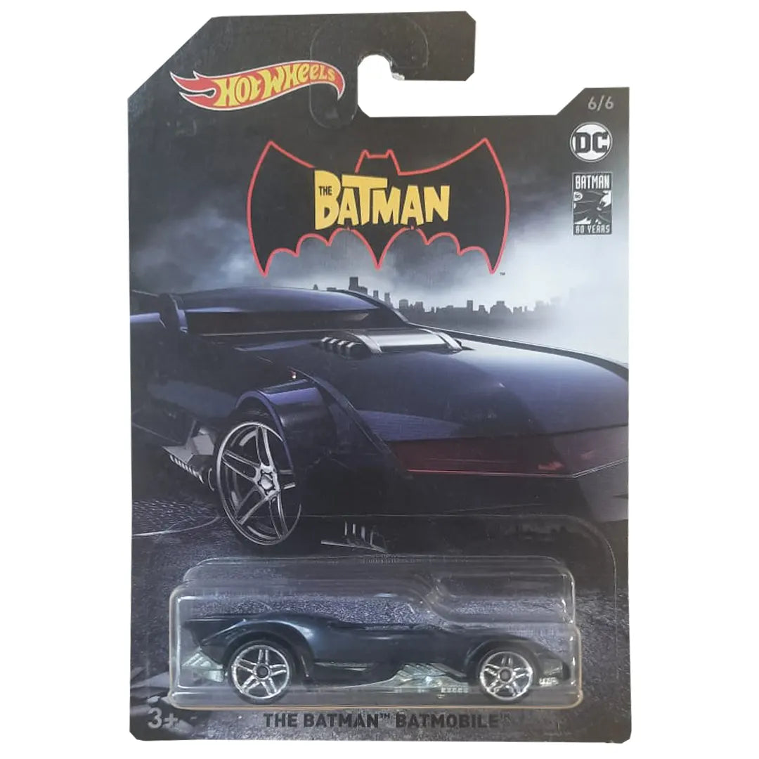 The Batman Batmobile - Batman 80 Years 6/6 - Hot Wheels