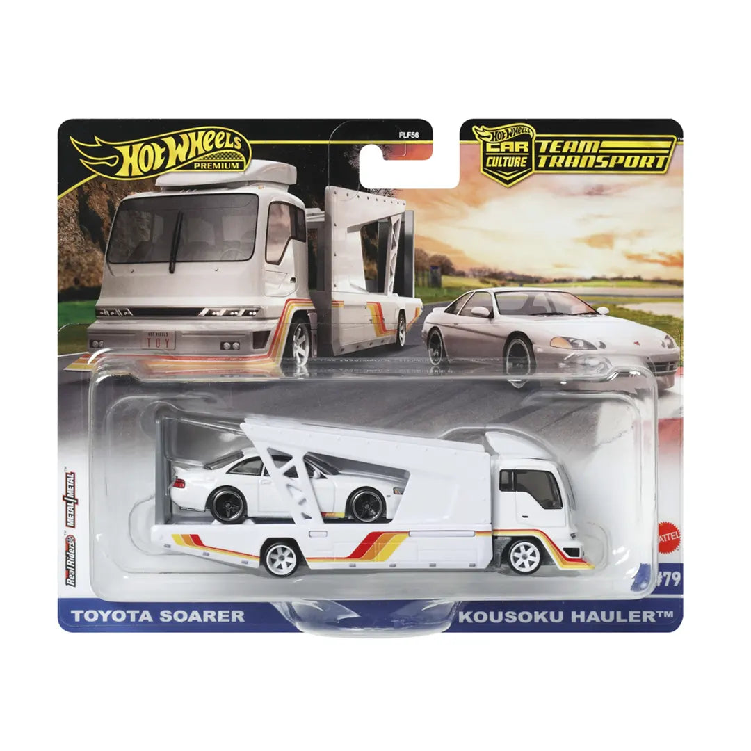 Toyota Soarer y Kousoku Hauler - Team Transport - Hot Wheels