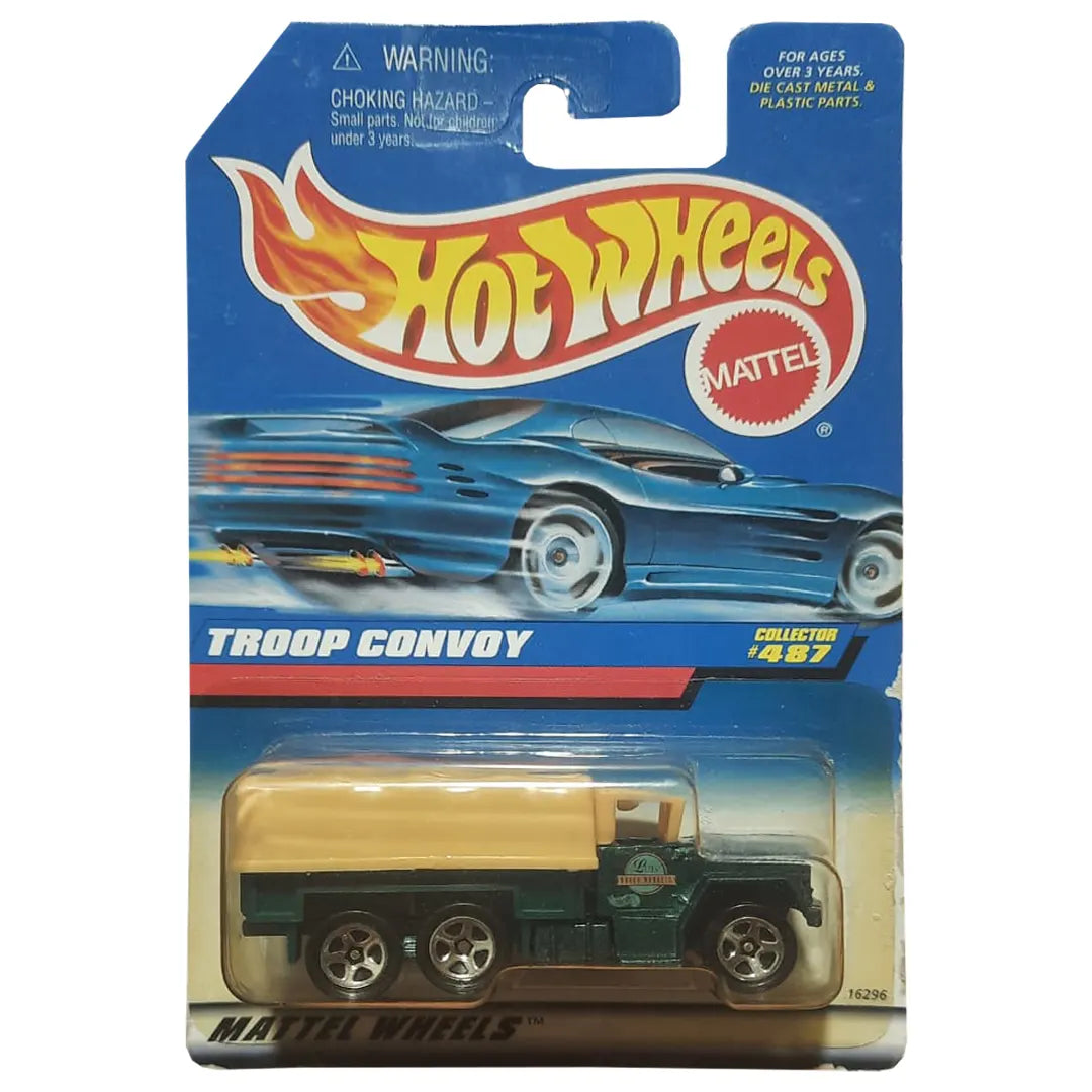 Troop Convoy - 1997 First Editions 487 - Hot Wheels